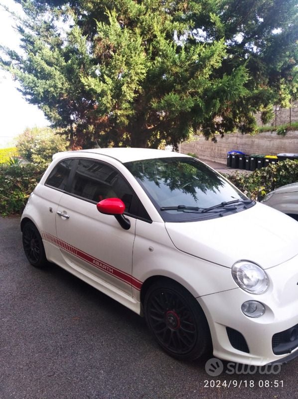 Usata Abarth 500 160 CV (117 kW) 2009 Bianco Utilitaria