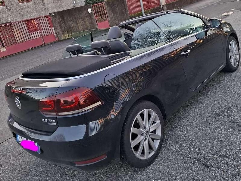 Usata VW Golf 140 CV (102 kW) 2011 Nero Cabrio