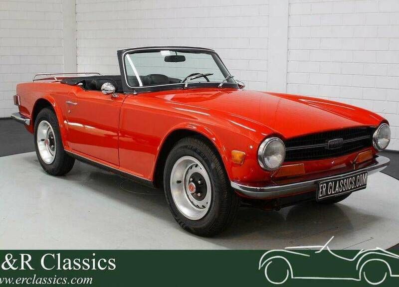 Rosso Usata 1970 Triumph TR6 Cabrio | 39.950 € - Immagine 1/4