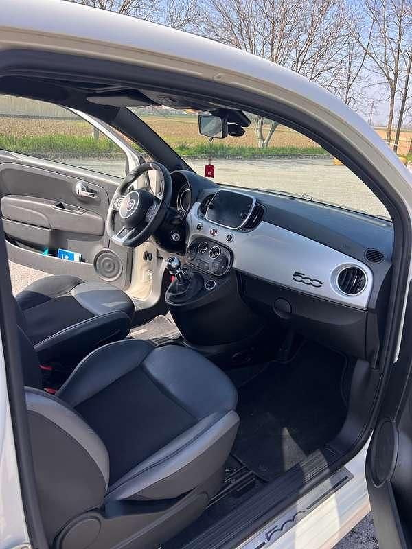 Usata Fiat 500C Sport 69 CV (50 kW) 2021 Bianco Cabrio
