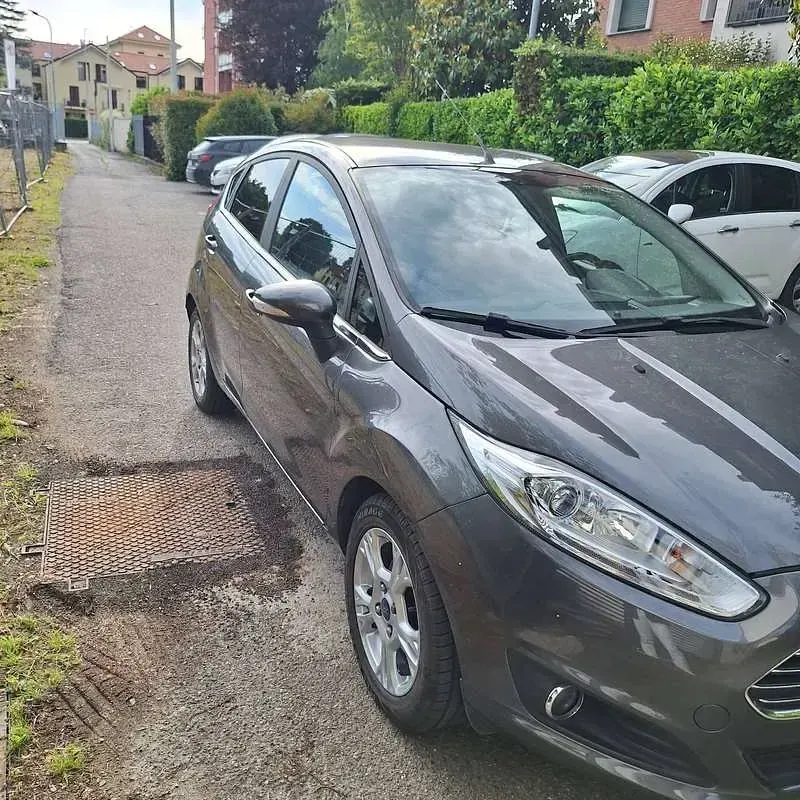 Usado Ford Fiesta 75 HP (55 kW) 2017 Cinzento Citadino