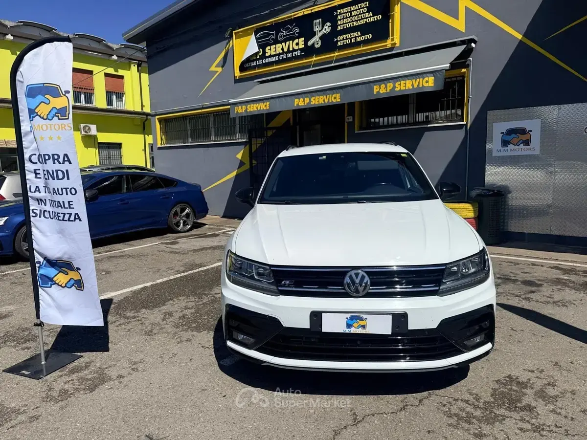 Usata VW Tiguan Advance 150 CV (110 kW) 2019 Bianco SUV