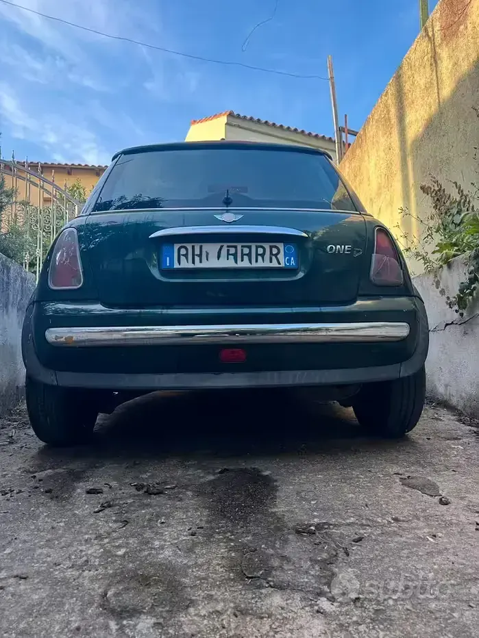 Usata Mini One D 88 CV (64 kW) 2005 Verde Utilitaria