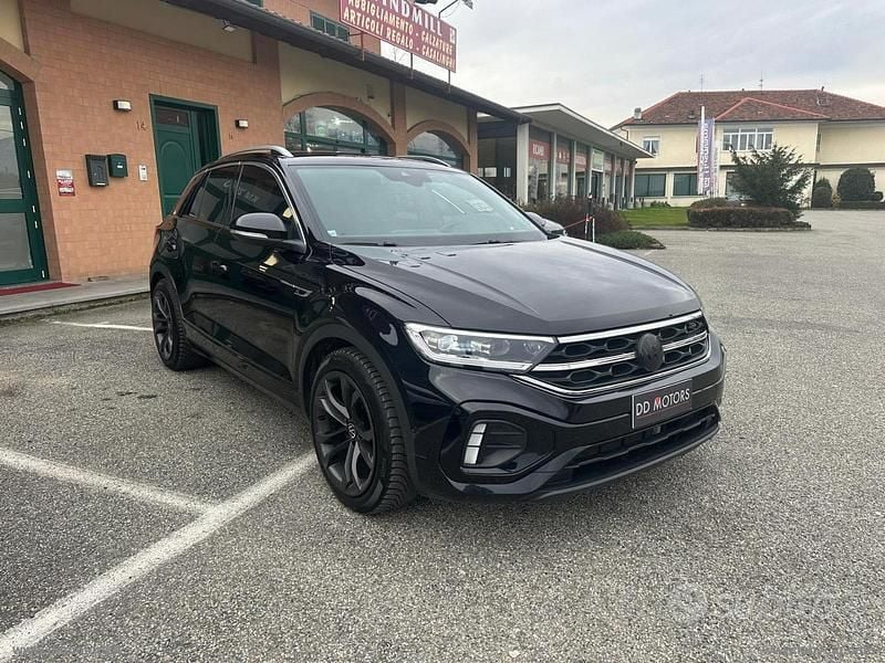 Usata VW T-Roc R-line Plus 116 CV (85 kW) 2023 Nero SUV