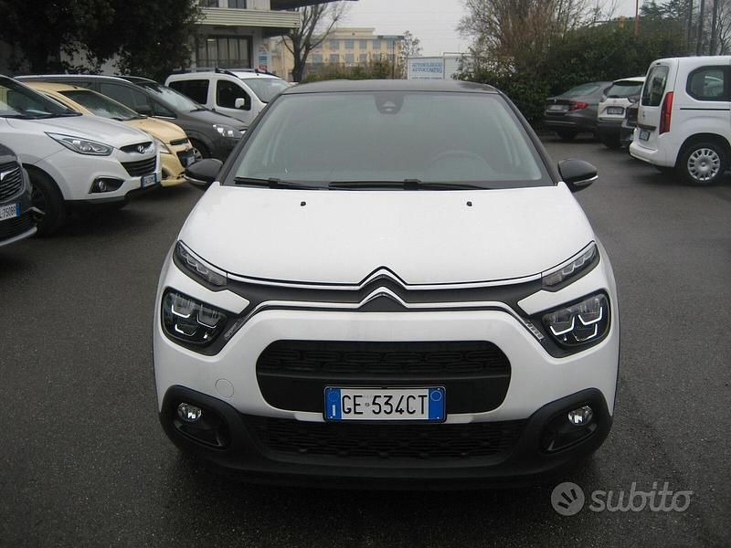 Usata Citroën C3 Feel 102 CV (75 kW) 2021 Bianco Utilitaria