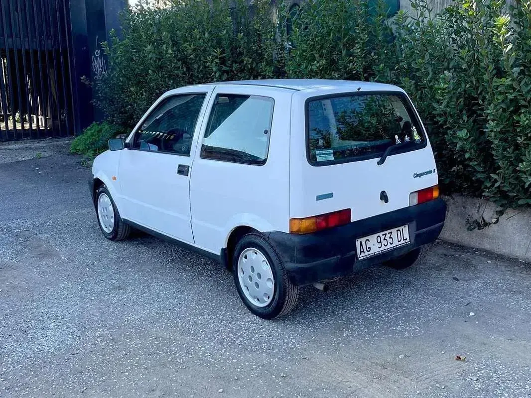 Second-hand Fiat Cinquecento 39 CP (28 kW) 1995 Alb Hatchback