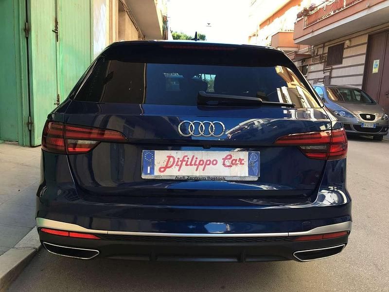 Usata Audi A4 S-Line 150 CV (110 kW) 2016 Blu Station wagon