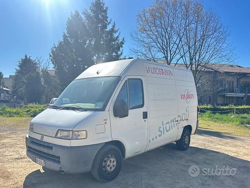 Usata Fiat Ducato 85 CV (62 kW) 2000 Bianco Furgone