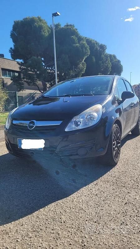 Używany Opel Corsa Enjoy 80 KM (58 kW) 2009 Czarny Hatchback