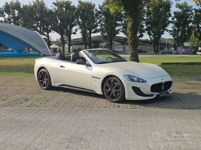 Usata Maserati GranCabrio 460 CV (338 kW) 2016 Bianco Cabrio