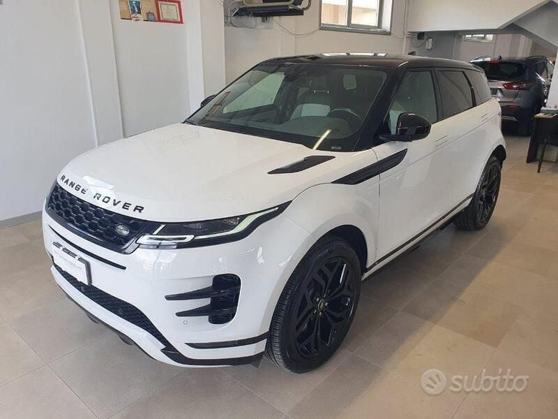 Bianco Usata 2019 Land Rover Range Rover evoque R-Dynamic SUV | 28.000 € (Buon prezzo) - Immagine 1/4