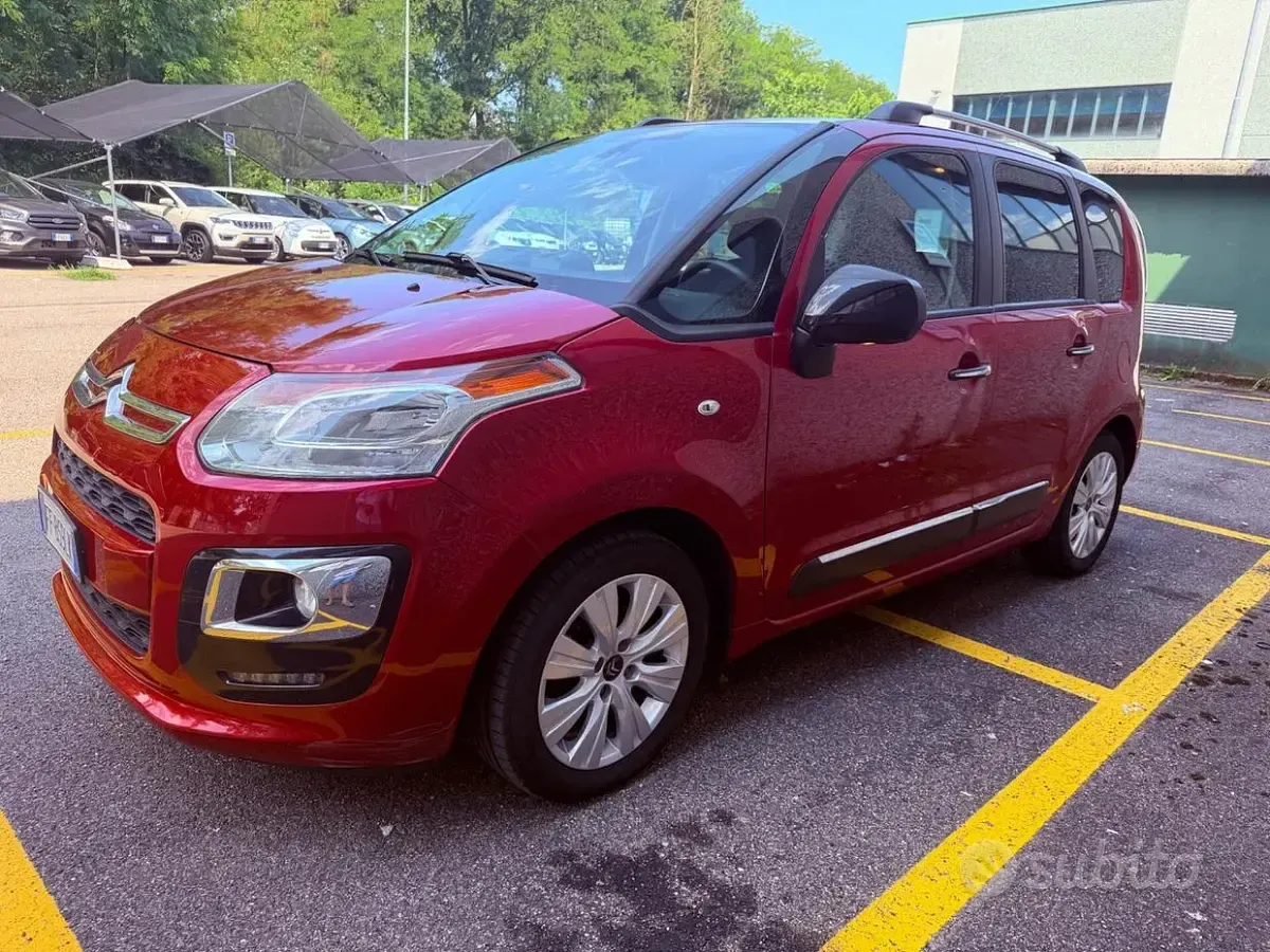 Usata Citroën C3 Picasso 99 CV (72 kW) 2016 Rosso Monovolume