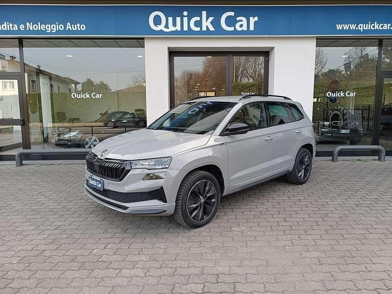 Usata Skoda Karoq SportLine 150 CV (110 kW) 2022 Grigio acciaio SUV