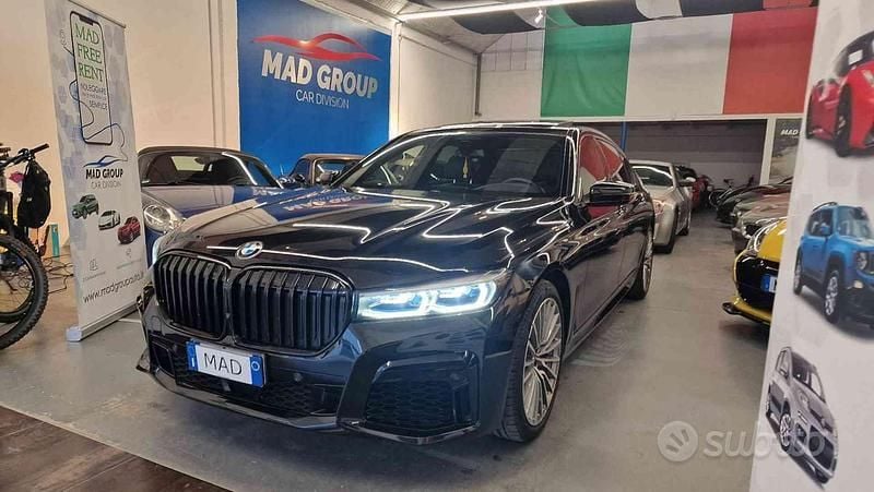 Usata BMW 730L M Sport 286 CV (210 kW) 2022 Nero Berlina