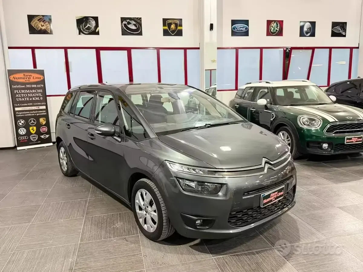 Usata Citroën Grand C4 Picasso Exclusive 115 CV (84 kW) 2015 Grigio Monovolume