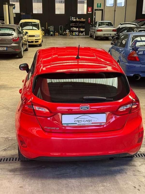 Usata Ford Fiesta 120 CV (88 kW) 2019 Rosso Utilitaria