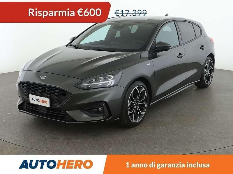 Grigio Usata 2018 Ford Focus ST-Line Tre volumi | 16.799 € (Buon prezzo) - Immagine 1/3
