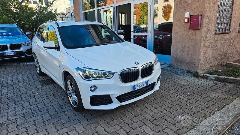 Bianco Usata 2017 BMW X1 M Sport SUV | 21.900 € (Buon prezzo) - Immagine 1/4