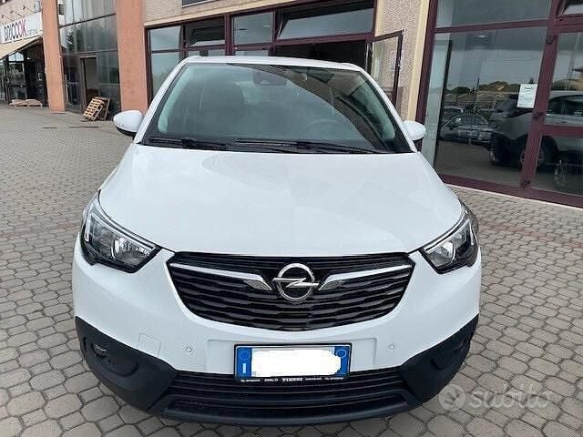 Usata Opel Crossland X Innovation 83 CV (61 kW) 2020 Bianco SUV