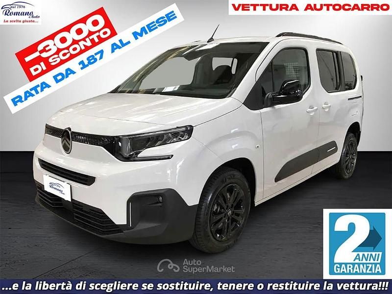 Bianco Nuova 2025 Citroën Berlingo Monovolume | 21.990 € (Buon prezzo) - Immagine 1/3