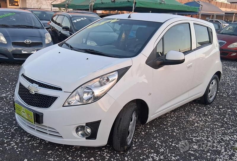 Usata Chevrolet Spark 68 CV (50 kW) 2012 Bianco Utilitaria