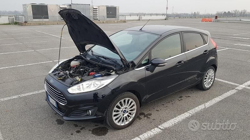Usata Ford Fiesta Titanium 2013 Nero Utilitaria