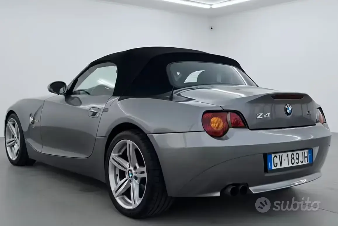 Usata BMW Z4 192 CV (141 kW) 2003 Grigio Cabrio