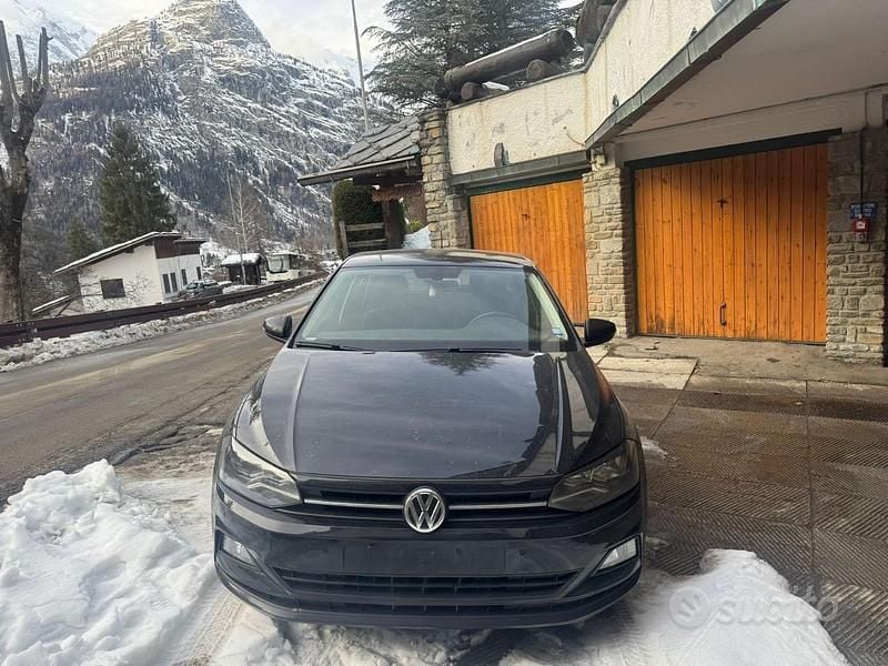 Usata VW Polo 65 CV (47 kW) 2019 Nero Utilitaria
