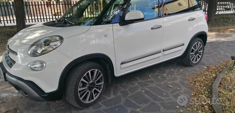 Usata Fiat 500L Cross 95 CV (69 kW) 2017 Bianco Monovolume