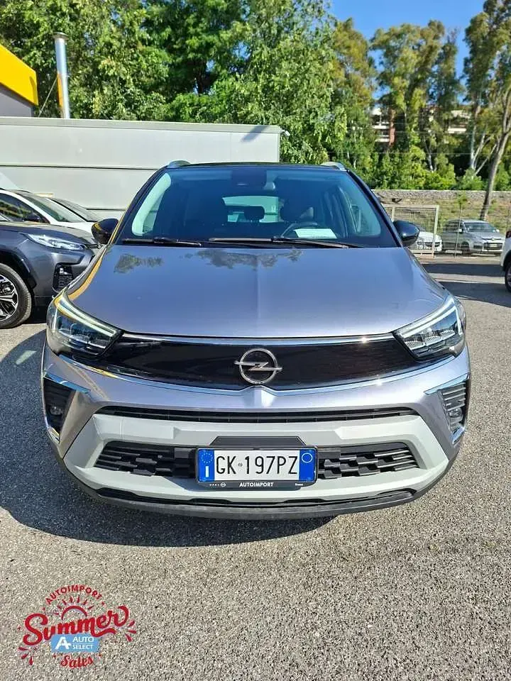 Usata Opel Crossland Elegance 110 CV (80 kW) 2022 Grigio SUV