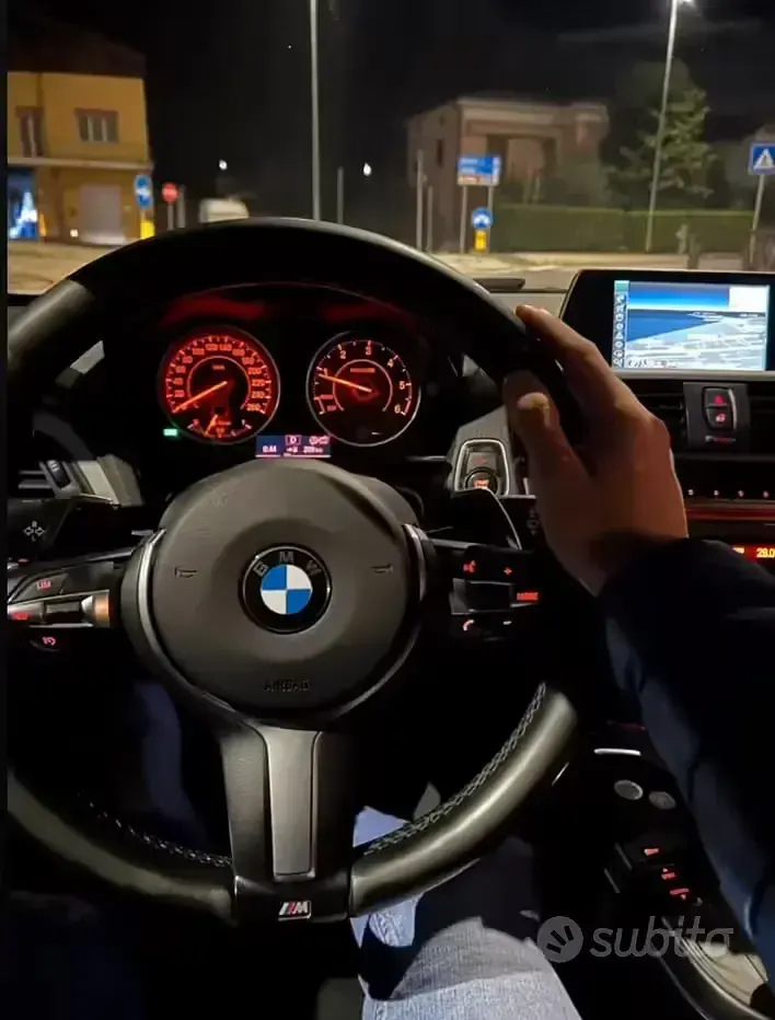 Usata BMW 120 M Sport 184 CV (135 kW) 2014 Bianco Utilitaria