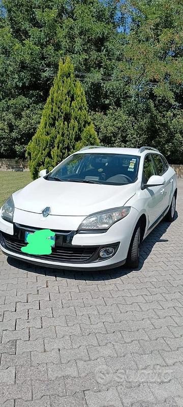 Usata Renault Mégane GrandTour 110 CV (80 kW) 2012 Bianco Station wagon