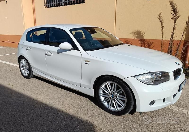 Usata BMW 118 M Sport 2008 Bianco Utilitaria