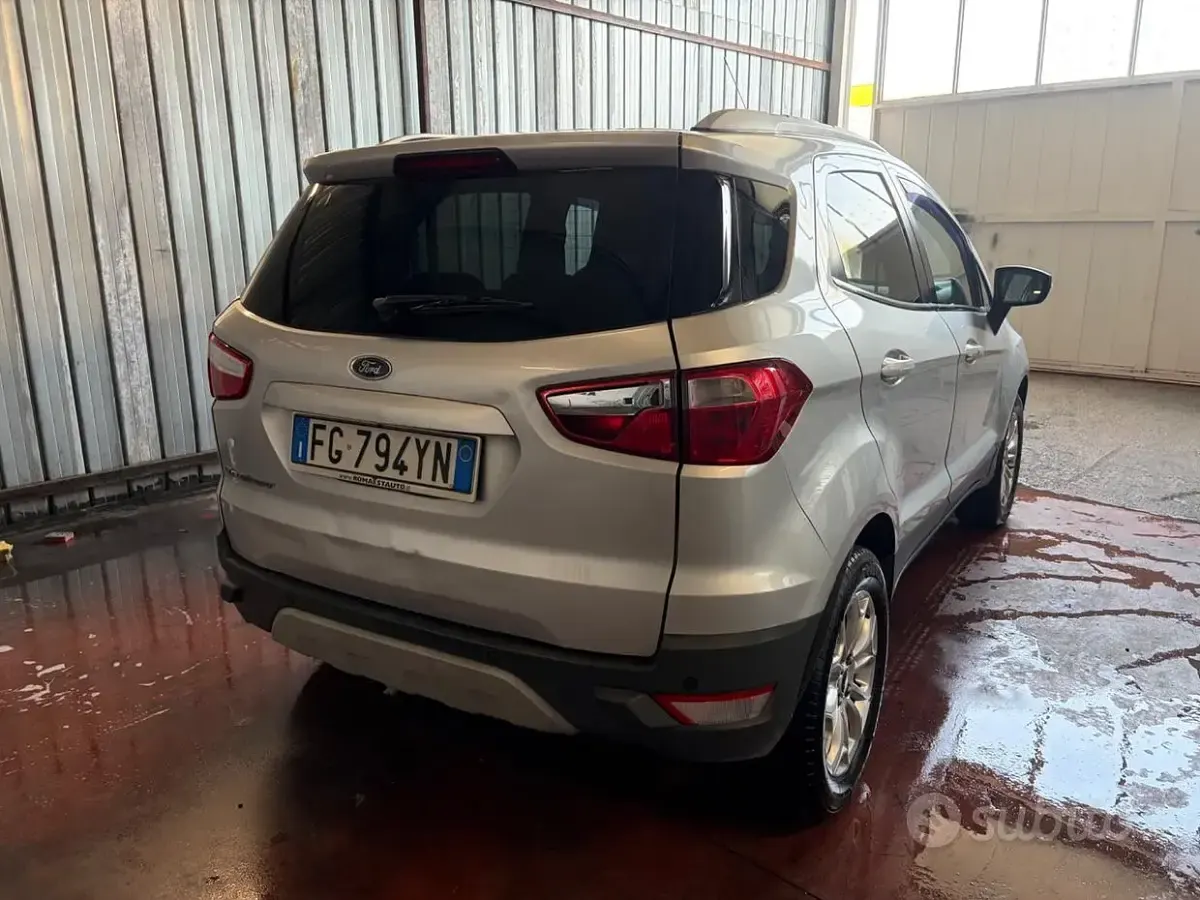 Usata Ford Ecosport Titanium 95 CV (69 kW) 2018 Grigio SUV