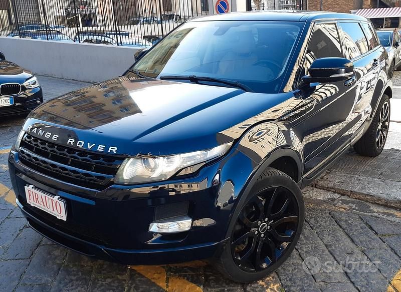 Blu Usata 2012 Land Rover Range Rover evoque Prestige SUV | 12.900 € (Cara) - Immagine 1/4