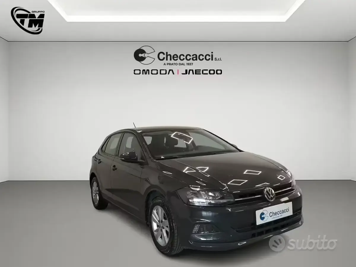 Usata VW Polo Comfortline 65 CV (47 kW) 2018 Grigio Utilitaria