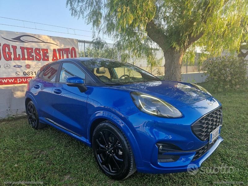 Usata Ford Puma ST-Line X 125 CV (91 kW) 2020 Blu/azzurro SUV
