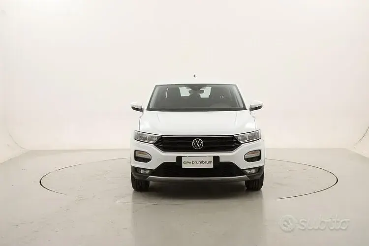Usata VW T-Roc Life 110 CV (80 kW) 2021 Bianco SUV