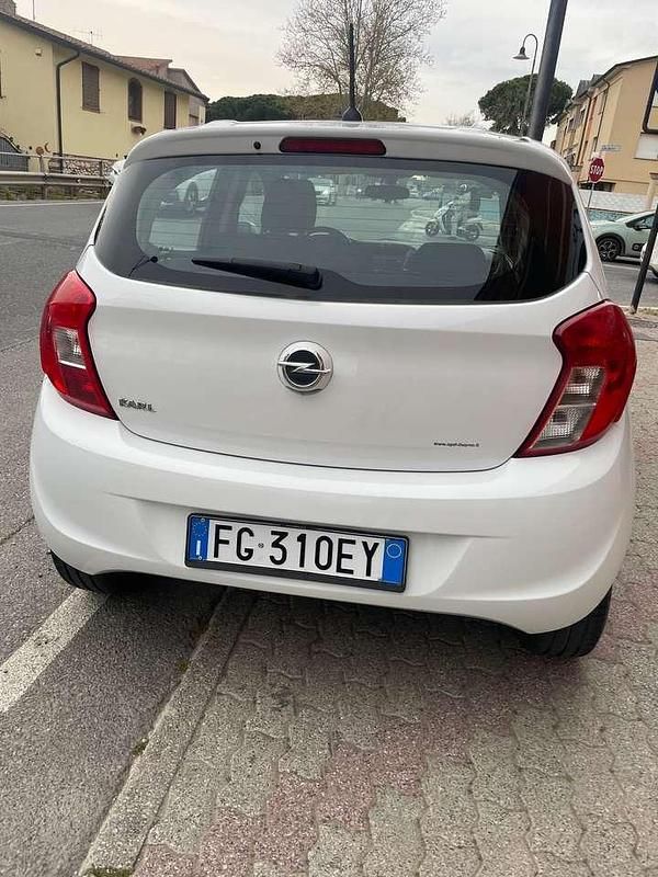 Usata Opel Karl S 75 CV (55 kW) 2016 Bianco Utilitaria