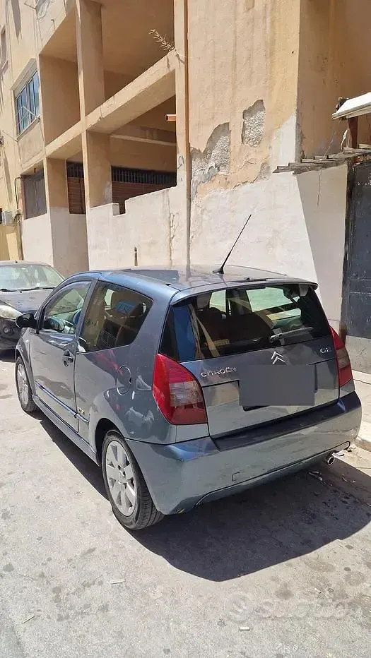 Usata Citroën C2 VTR Sport 68 CV (50 kW) 2006 Grigio Utilitaria