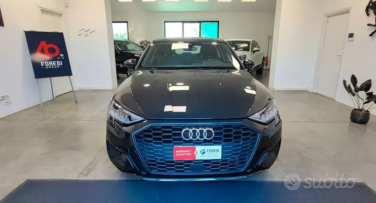 Usata Audi A3 Advanced 110 CV (80 kW) 2021 Grigio Berlina