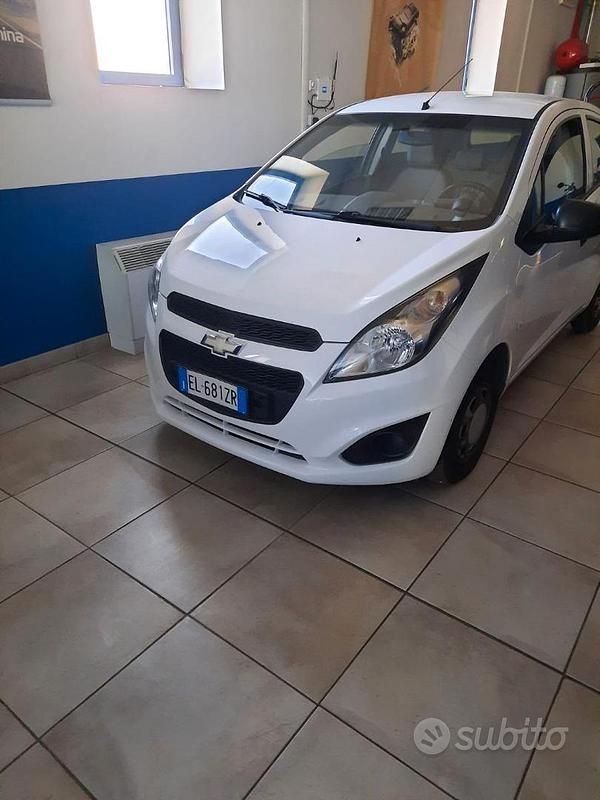 Bianco Usata 2014 Chevrolet Spark Due volumi | 3000 € - Immagine 1/3