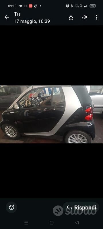 Usata Smart ForFour 2010 Nero Utilitaria