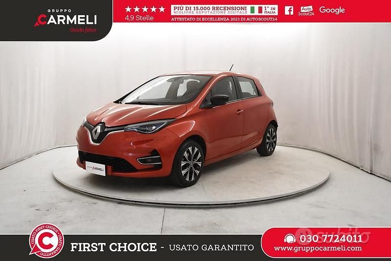 Usata Renault Zoe Zen 100 kW (136 CV) 2022 Rosso Utilitaria