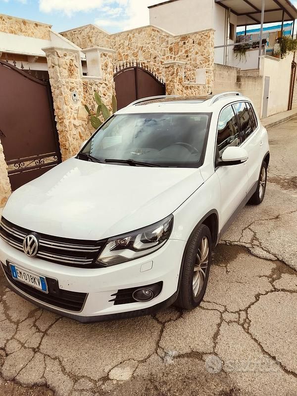 Usata VW Tiguan 170 CV (125 kW) 2012 Bianco SUV