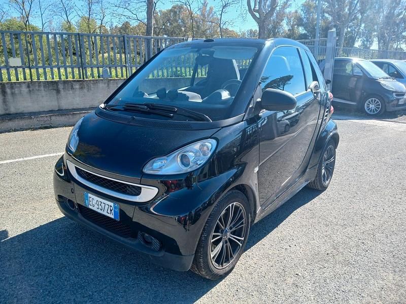 Usata Smart ForTwo Cabrio Passion 54 CV (39 kW) 2011 Nero Cabrio