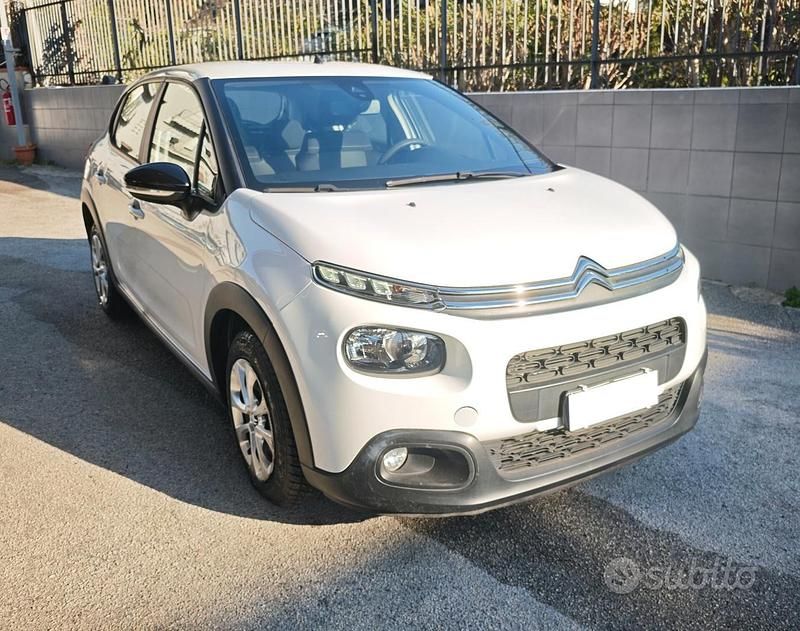 Usata Citroën C3 Feel 102 CV (75 kW) 2020 Bianco Utilitaria