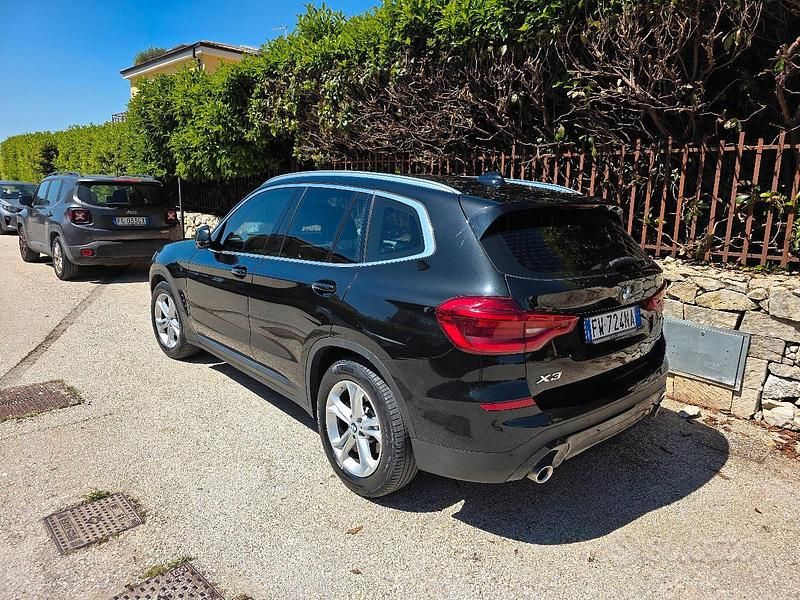 Usata BMW X3 190 CV (139 kW) 2019 Nero SUV