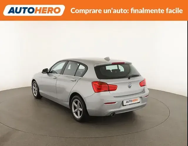 Usata BMW 116 Advantage 110 CV (80 kW) 2019 Grigio Utilitaria