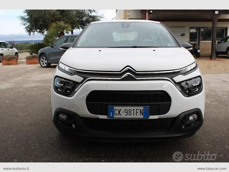 Usata Citroën C3 Feel 102 CV (75 kW) 2022 Bianco Utilitaria